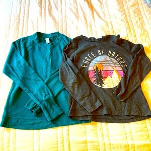 ✨ 2 Long Sleeve Tops